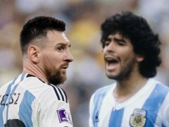 HLV ĐT Argentina khẳng định Messi vĩ đại hơn huyền thoại Maradona