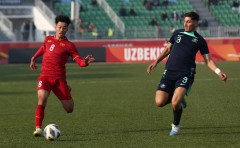 'Bài dị' của HLV Hoàng Anh Tuấn giúp U20 Việt Nam đả bại Úc: Cho tiền vệ đá tiền đạo