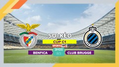 Soi kèo Benfica vs Club Brugge, 3h00 ngày 8/3/2023