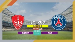 Soi kèo Brest vs PSG, 3h00 ngày 12/3/2023