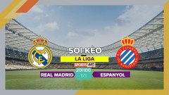 Soi kèo Real Madrid vs Espanyol, 20h00 ngày 11/3/2023