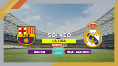 Soi kèo Barca vs Real Madrid, 3h00 ngày 20/3/2023