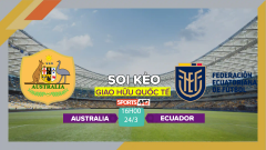 Soi kèo Australia vs Ecuador, 16h00 ngày 24/3/2023