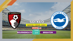 Soi kèo Bournemouth vs Brighton, 1h45 ngày 5/4/2023