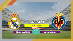 Soi kèo Real Madrid vs Villarreal, 2h00 ngày 9/4/2023