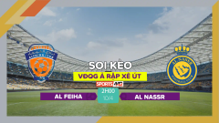 Soi kèo Al Feiha vs Al Nassr, 2h00 ngày 10/4/2023