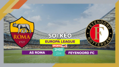 Soi kèo AS Roma vs Feyenoord, 2h00 ngày 21/4/2023