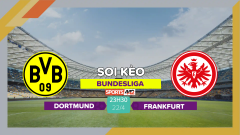 Soi kèo Dortmund vs Frankfurt, 23h30 ngày 22/4/2023