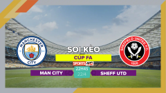 Soi kèo Man City vs Sheffield Utd, 22h45 ngày 22/4/2023