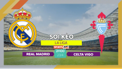 Soi kèo Real Madrid vs Celta Vigo, 2h00 ngày 23/4/2023