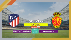 Soi kèo Atletico Madrid vs Mallorca, 0h30 ngày 27/4/2023