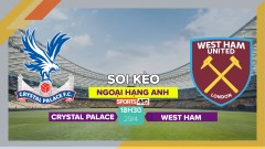 Soi kèo Crystal Palace vs West Ham, 18h30 ngày 29/4/2023