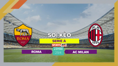 Soi kèo Roma vs AC Milan, 23h00 ngày 29/4/2023