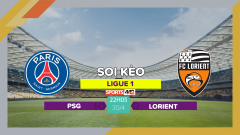 Soi kèo PSG vs Lorient, 22h05 ngày 30/4/2023