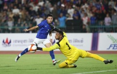 Campuchia xử đẹp đối thủ yếu nhất bảng trận ra quân SEA Games 32