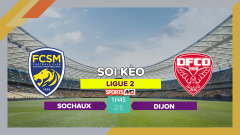 Soi kèo Sochaux vs Dijon, 1h45 ngày 2/5/2023