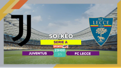 Soi kèo Juventus vs Lecce, 23h00 ngày 3/5/2023