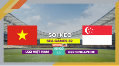 Soi kèo U22 Việt Nam vs U22 Singarpore, 16h00 ngày 3/5/2023