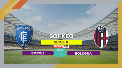 Soi kèo Empoli vs Bologna, 1h45 ngày 5/5/2023