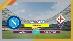 Soi kèo Napoli vs Fiorentina, 23h00 ngày 7/5/2023