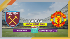 Soi kèo West Ham vs Man United, 1h00 ngày 8/5/2023