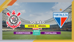 Soi kèo Corinthians vs Fortaleza, 6h00 ngày 9/5