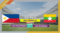 Soi kèo U22 Philippines - U22 Myanmar, 16h00 ngày 10/5/2023