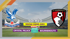 Soi kèo Crystal Palace vs Bournemouth, 21h00 ngày 13/5/2023