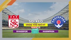 Soi kèo Sivasspor vs Kasimpasa, 21h00 ngày 16/5/2023