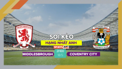 Soi kèo Middlesbrough vs Coventry City, 2h00 ngày 18/5/2023