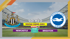 Soi kèo Newcastle vs Brighton, 1h30 ngày 19/5/2023