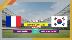 Soi kèo U20 Pháp vs U20 Hàn Quốc, 1h00 ngày 23/5/2023