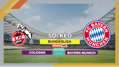 Soi kèo Cologne vs Bayern Munich, 20h30 ngày 27/5/2023