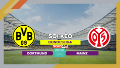 Soi kèo Dortmund vs Mainz, 20h30 ngày 27/5/2023