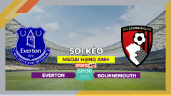 Soi kèo Everton vs Bournemouth, 22h30 ngày 28/5/2023
