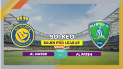 Soi kèo Al Nassr vs Al Fateh, 1h00 ngày 1/6/2023