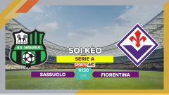 Soi kèo Sassuolo vs Fiorentina, 1h30 ngày 3/6/2023