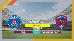 Soi kèo PSG vs Clermont Foot, 2h00 ngày 4/6/2023