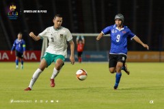 Đội chủ nhà Campuchia nhận thất bại bẽ bàng 0-8 trước Indonesia ở môn bóng đá 'lạ'