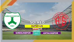 Soi kèo Giresunspor vs Antalyaspor, 00h00 ngày 8/6/2023