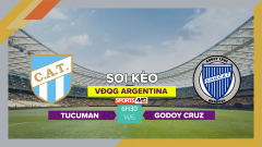 Soi kèo Atletico Tucuman vs Godoy Cruz, 6h30 ngày 14/6/2023