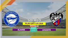 Soi kèo Deportivo Alaves vs Levante, 2h00 ngày 12/6/2023
