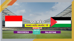 Soi kèo Indonesia vs Palestine, 19h30 ngày 14/6/2023