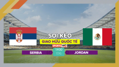 Soi kèo Serbia vs Jordan, 1h30 ngày 17/6/2023