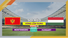 Soi kèo Montenegro vs Hungary, 23h00 ngày 17/6/2023