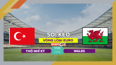 Soi kèo Thổ Nhĩ Kỳ vs Wales, 1h45 ngày 20/6/2023