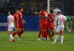 Quang Hải chưa cần xỏ giày, Công an Hà Nội vẫn thắng huỷ diệt để độc tôn V-League