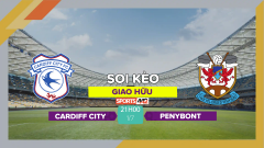 Soi kèo Cardiff City vs Penybont, 21h00 ngày 1/7/2023