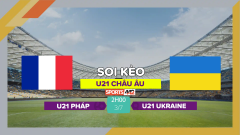 Soi kèo U21 Pháp vs U21 Ukraine, 2h00 ngày 3/7/2023