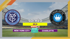 Soi kèo New York City vs Charlotte, 6h30 ngày 6/7/2023